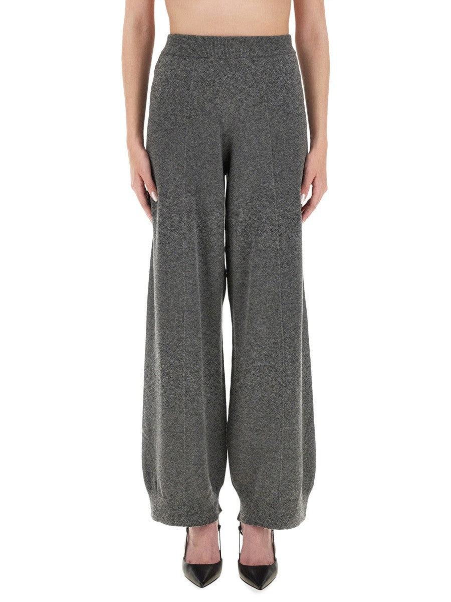 Fabiana Filippi WOOL, SILK AND CASHMERE PANTS
