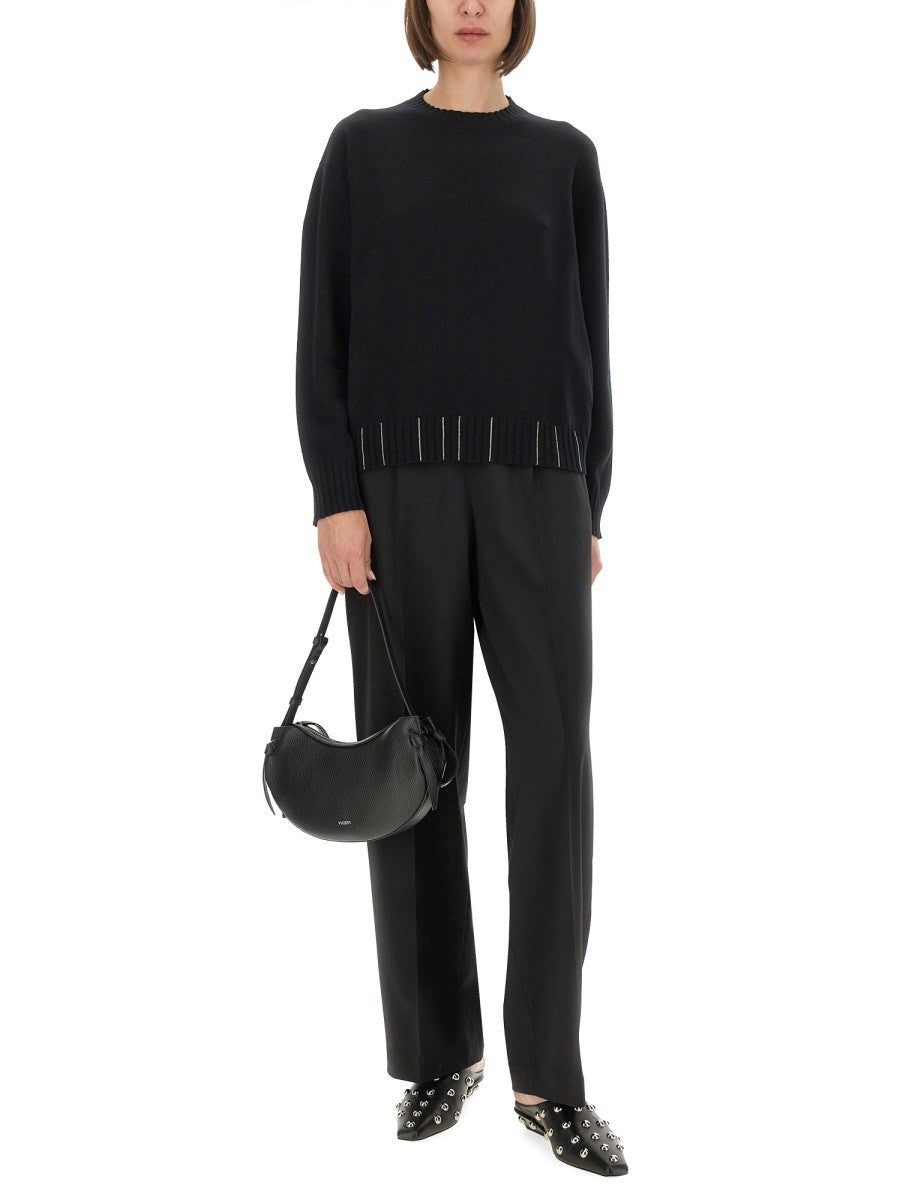 Fabiana Filippi WOOL, SILK AND CASHMERE SWEATER