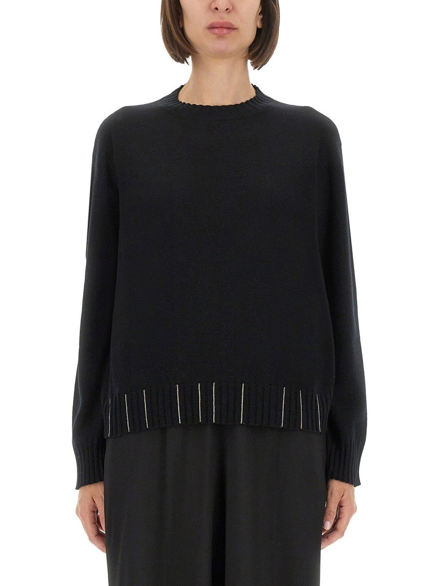 Fabiana Filippi WOOL, SILK AND CASHMERE SWEATER