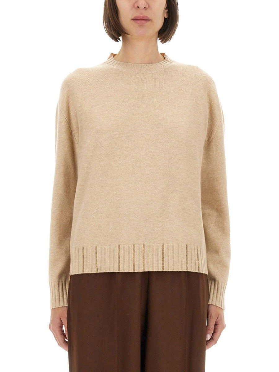Fabiana Filippi WOOL, SILK AND CASHMERE SWEATER