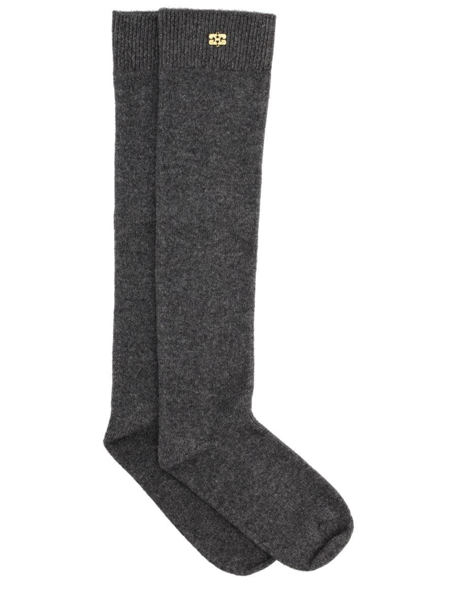 GANNI WOOL SOCKS.