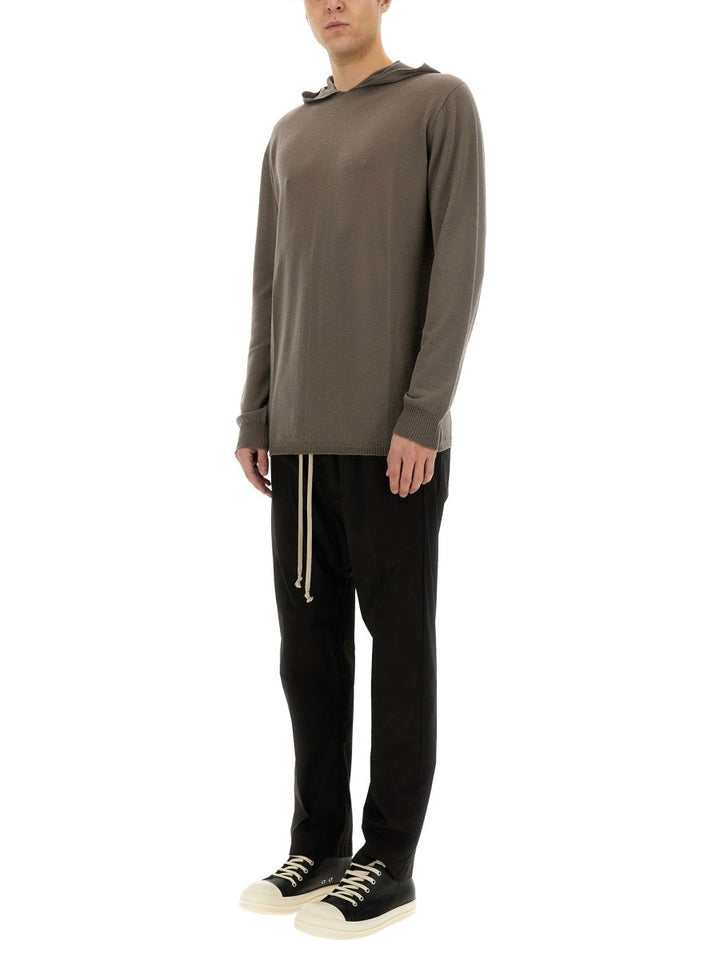 RICK OWENS WOOL SWEATSHIRT