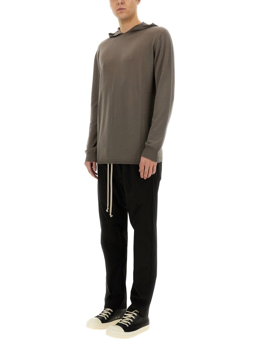 RICK OWENS WOOL SWEATSHIRT
