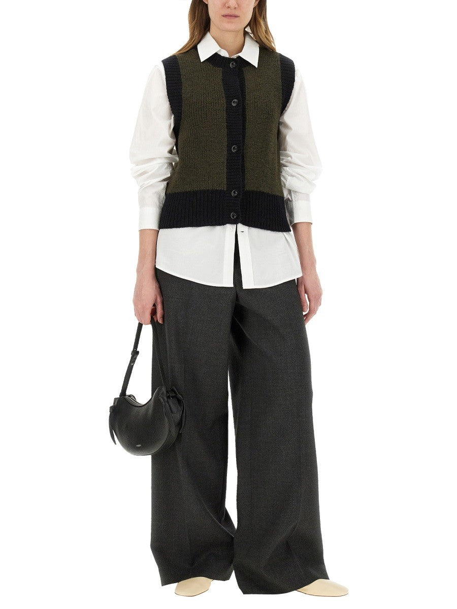 MARGARET HOWELL WOOL VEST