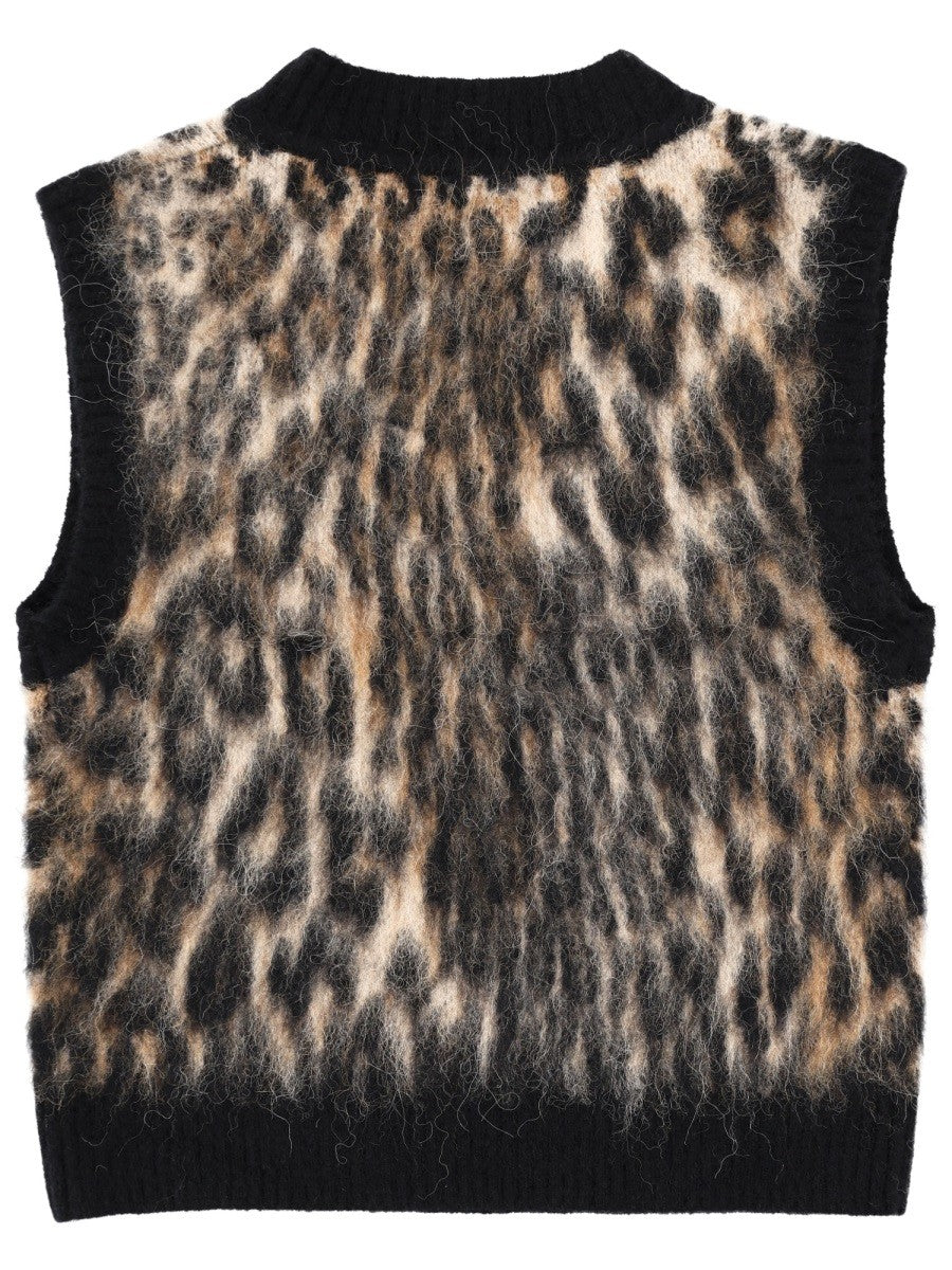GANNI WOOL VEST.