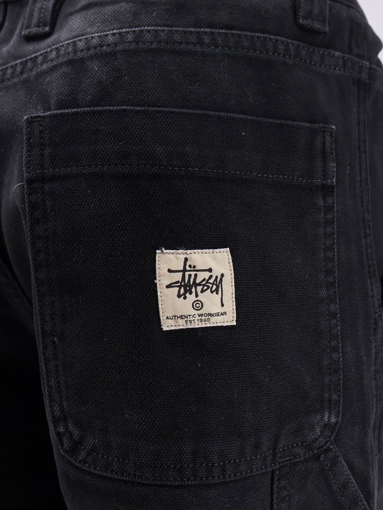 STUSSY Work canvas trousers