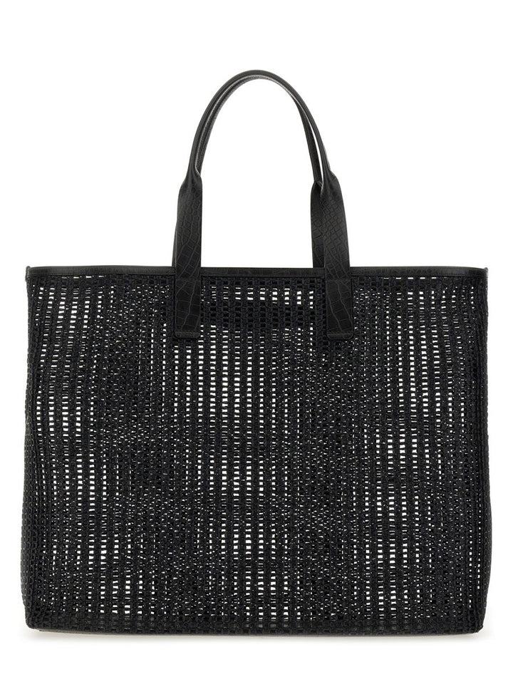 Dolce & Gabbana WOVEN MESH SHOPPING BAG