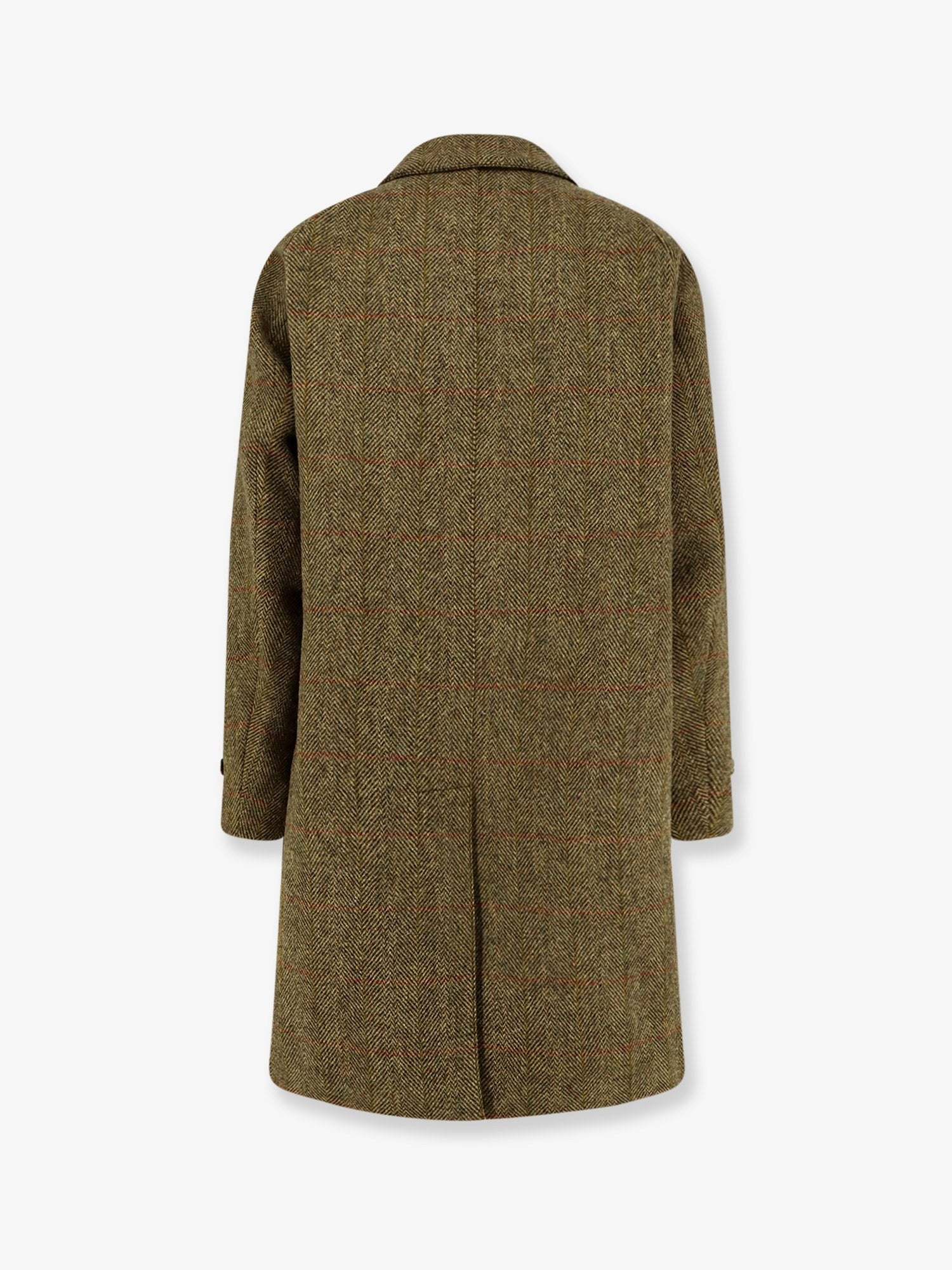 ASPESI Wright herringbone wool coat