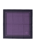 Dolce & Gabbana Purple Silk Pocket Square
