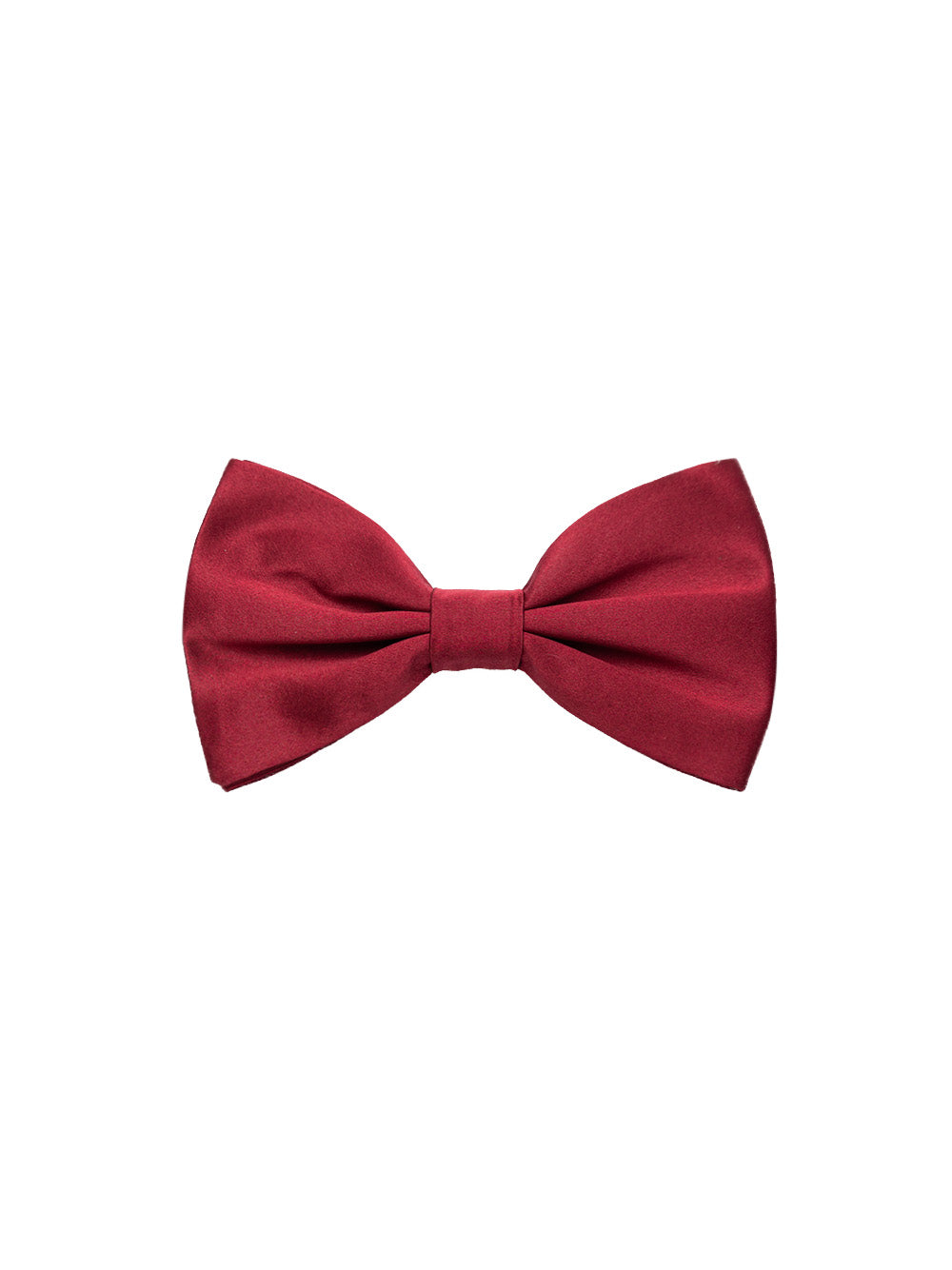 Dolce & Gabbana Bordeaux Silk Bow Tie – 7cm Rosso scuro – Siebentaschen
