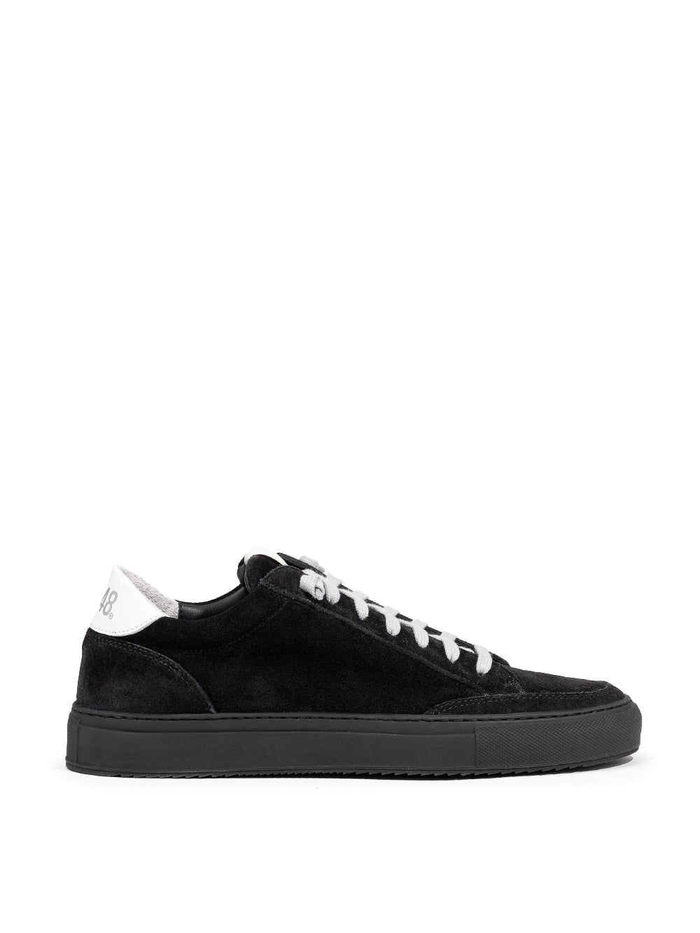 P448 Soho-M Black Suede Sneakers