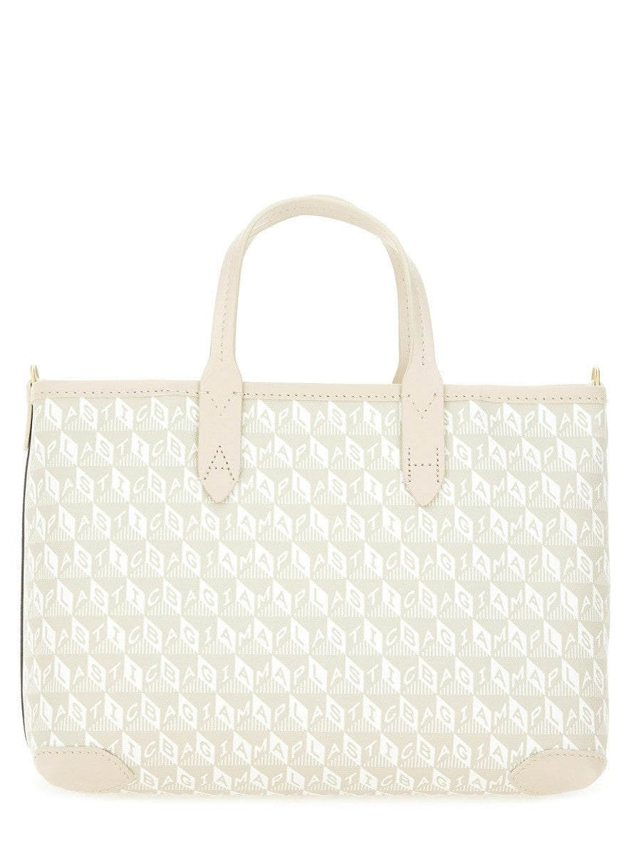 ANYA HINDMARCH XS TOTE BAG WITH "I AM A PLASTIC BAG" PATTERN