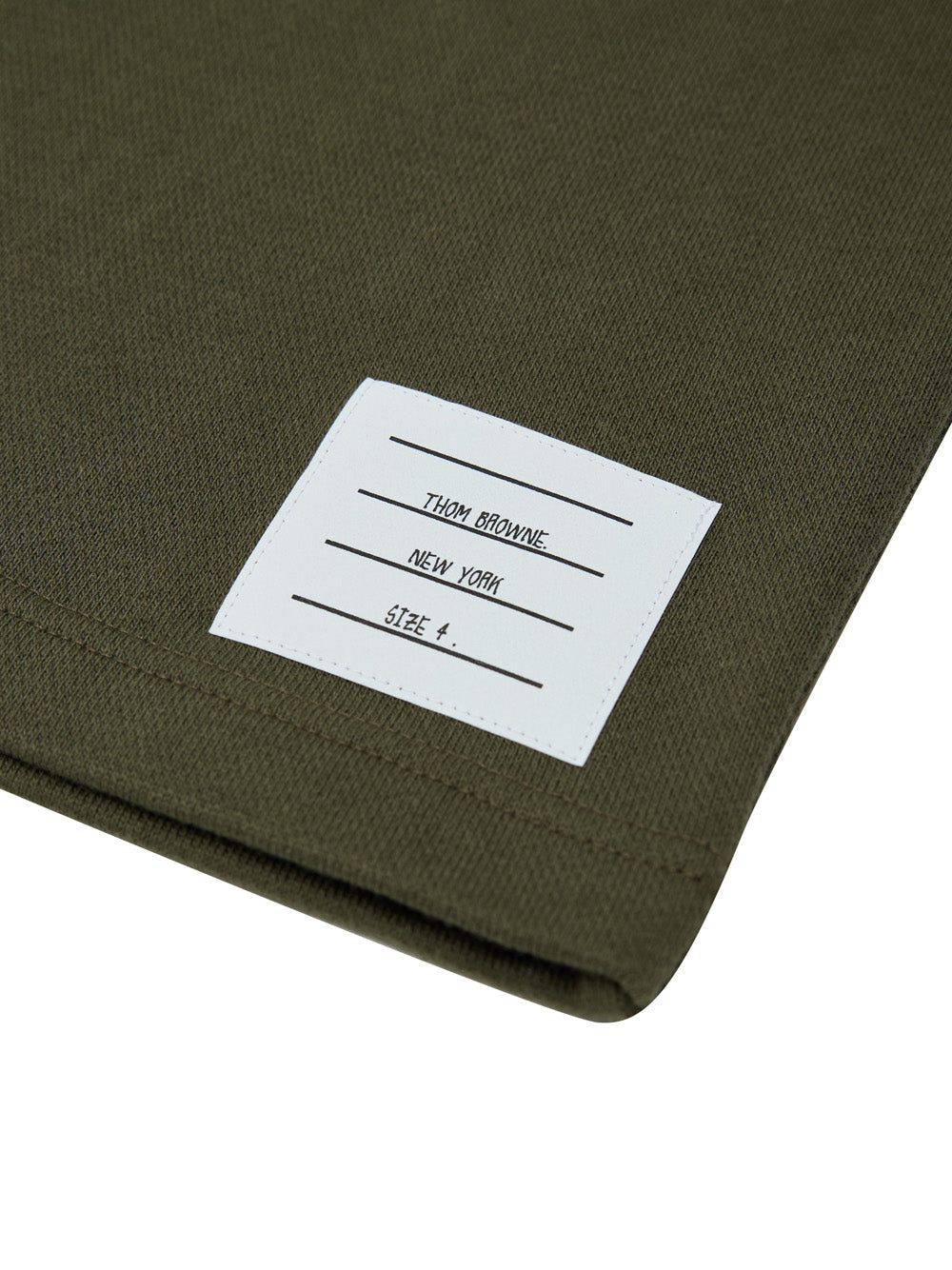 Thom Browne Men's Green Cotton Mid-Thigh Shorts – Siebentaschen