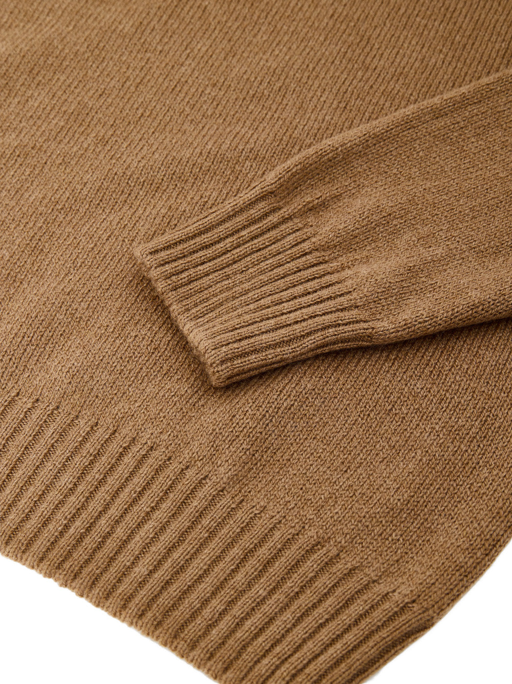 Brown Gran Sasso Wool Turtleneck Sweater