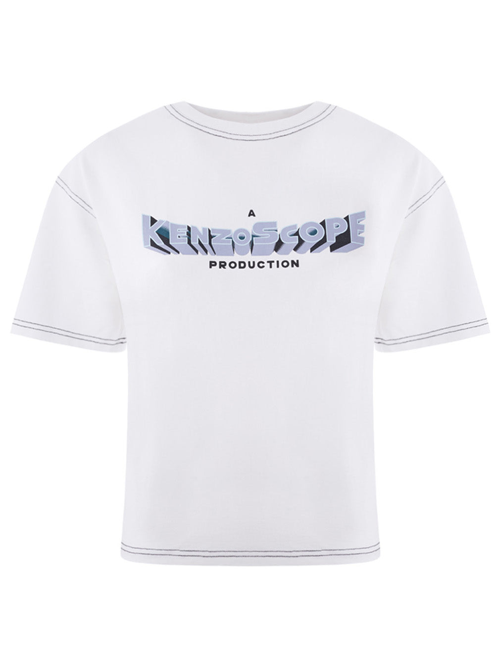 Kenzo White Cotton T-Shirt