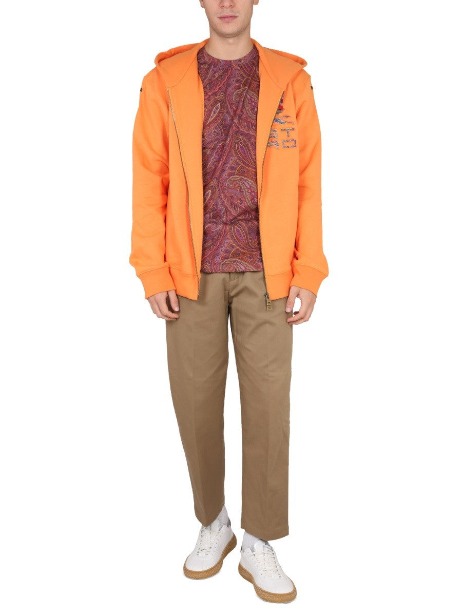 Etro ZIP SWEATSHIRT.