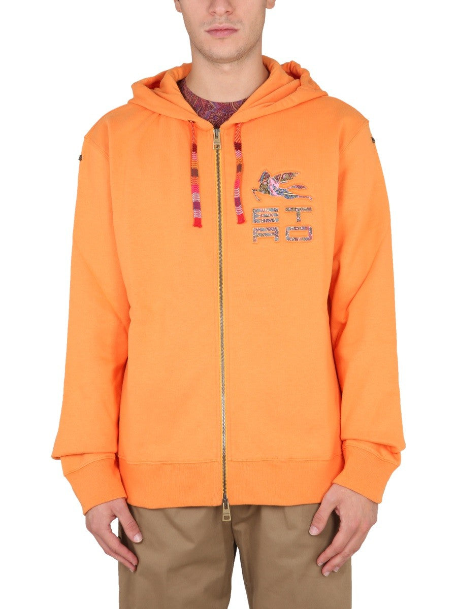 Etro ZIP SWEATSHIRT.