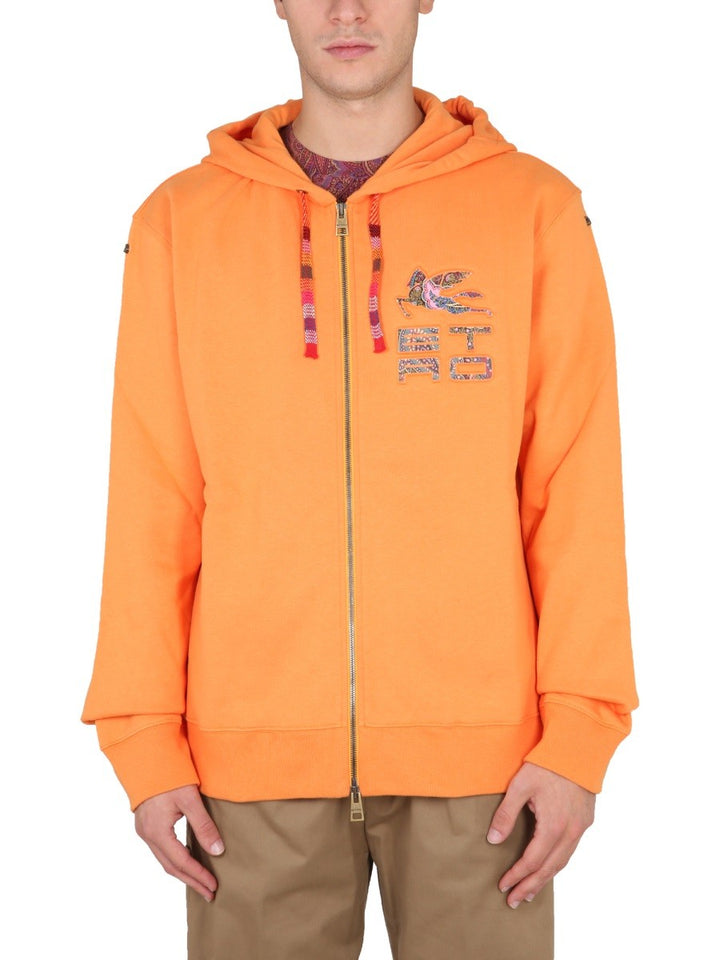 Etro ZIP SWEATSHIRT.