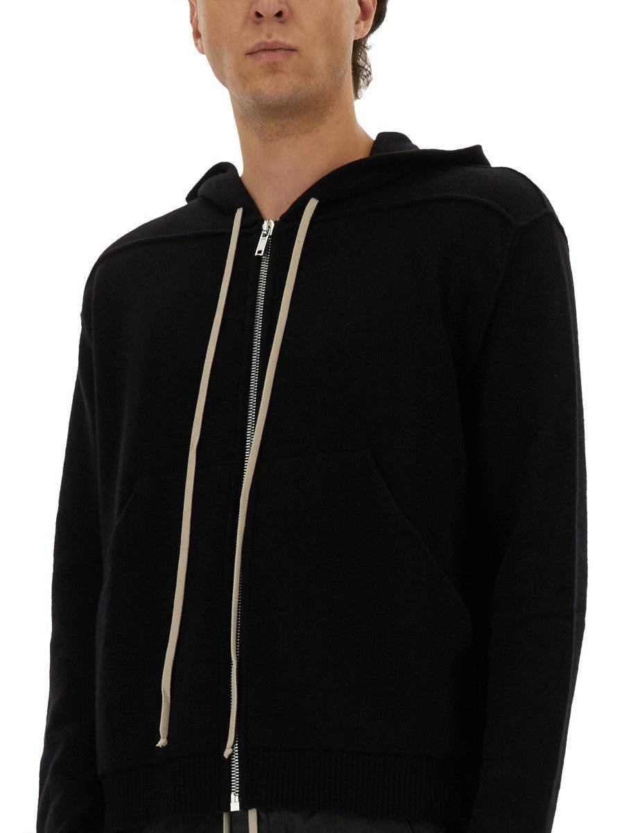 RICK OWENS ZIPPER HOODIE