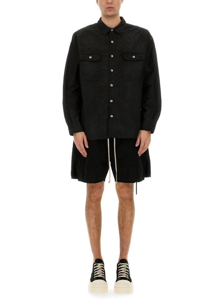 RICK OWENS DRKSHDW ZIPPERED BOXER SHORTS