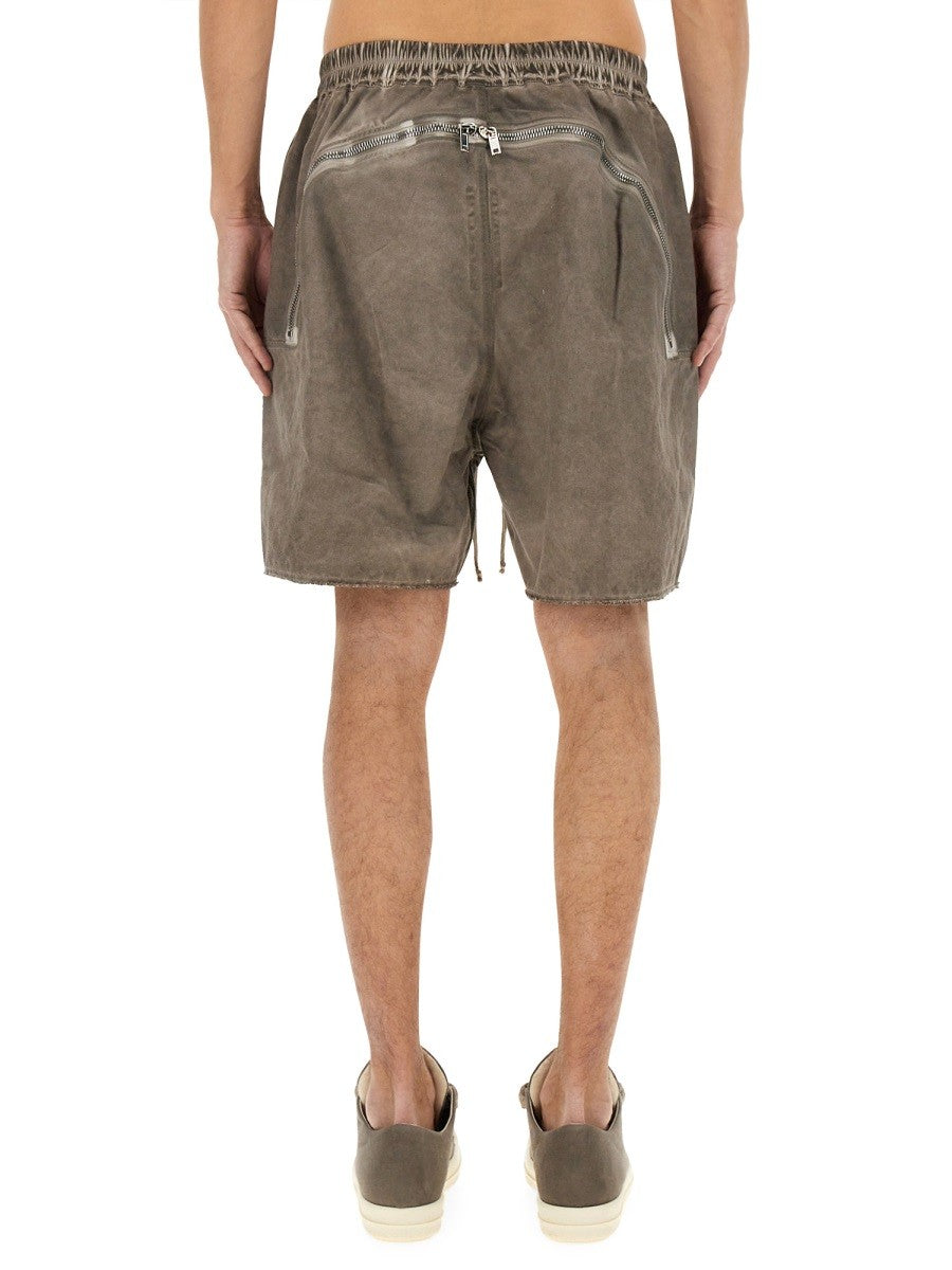 RICK OWENS DRKSHDW ZIPPERED BOXER SHORTS