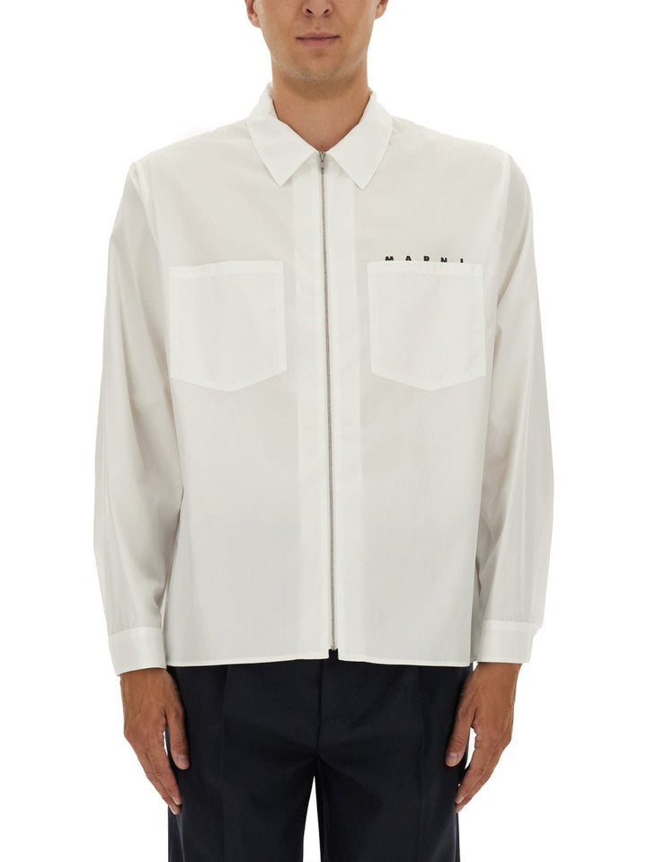 Marni ZIPPERED SHIRT