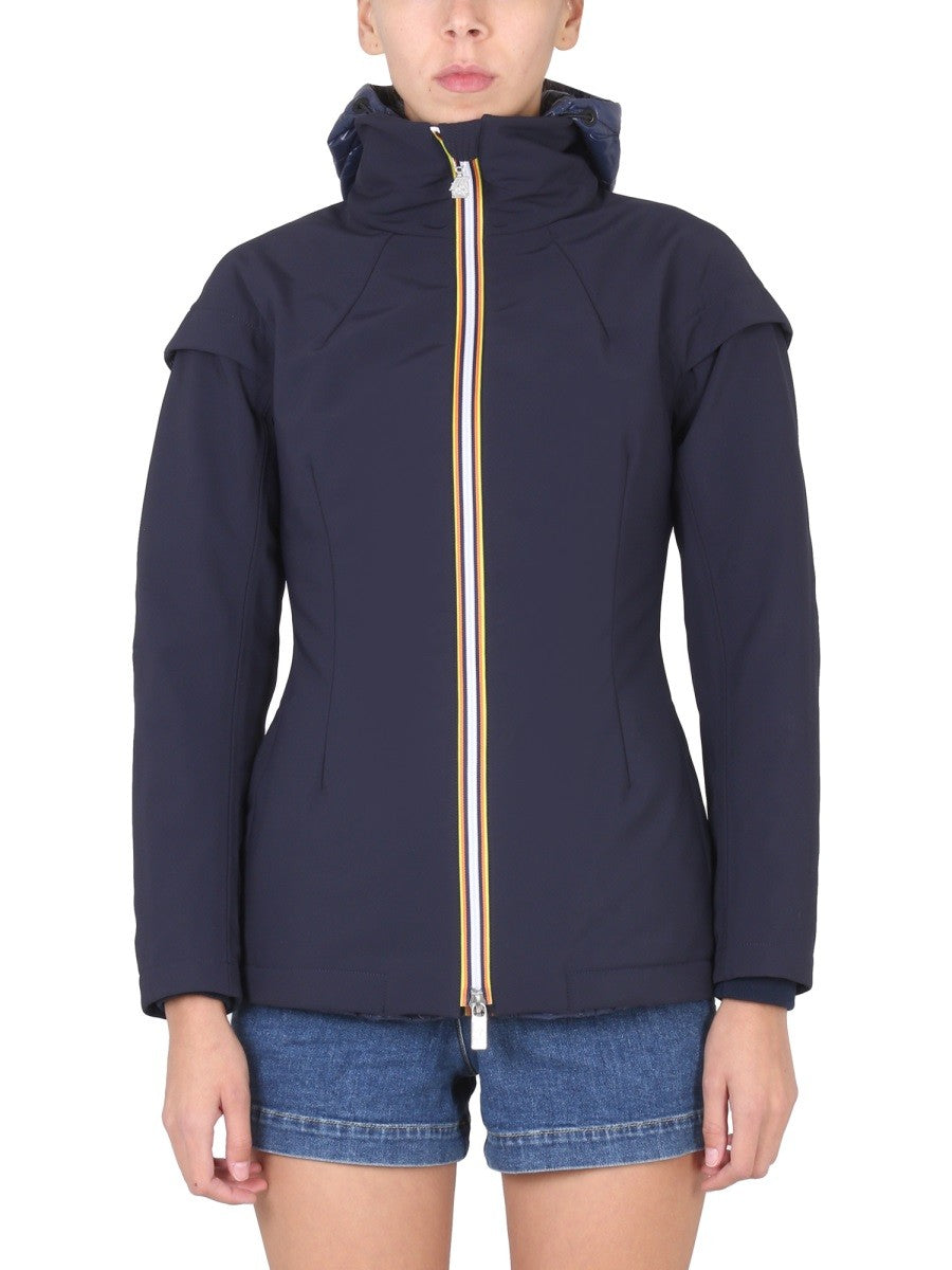 K-Way ZIPPERED WINDBREAKER